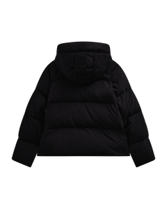 CMCICCO - DOWN JACKET WITH HOOD IN BLACK