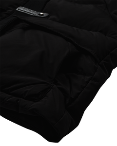 CMCICCO - DOWN JACKET WITH HOOD IN BLACK