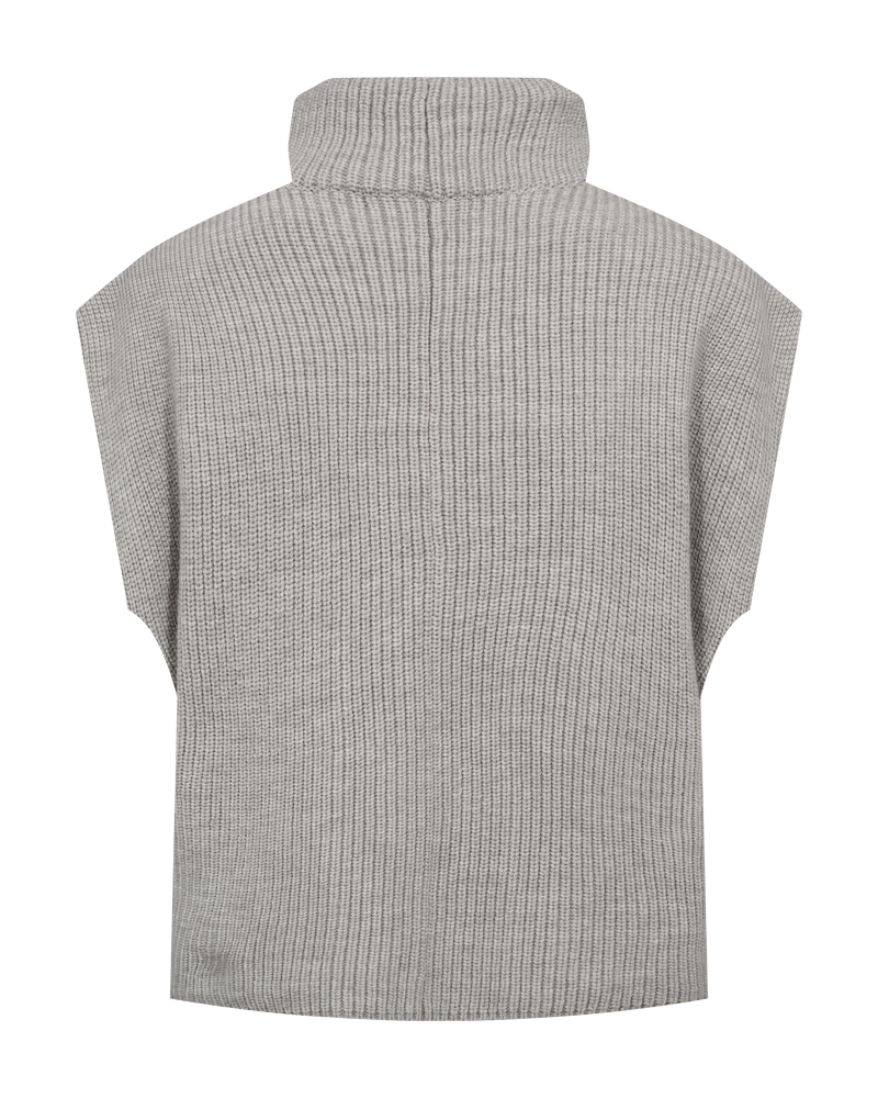 CMYARI - High Neck Vest in grijs