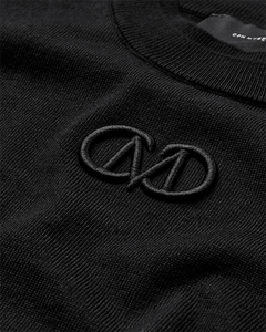 Cmveran - pullover met logo -details in zwart