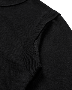 Cmveran - pullover met logo -details in zwart