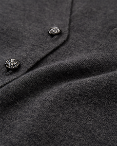 Cmzina - Vest met logo -details in grijs