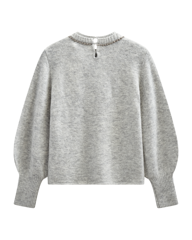 Cmibra - gebreide pullover in grijs