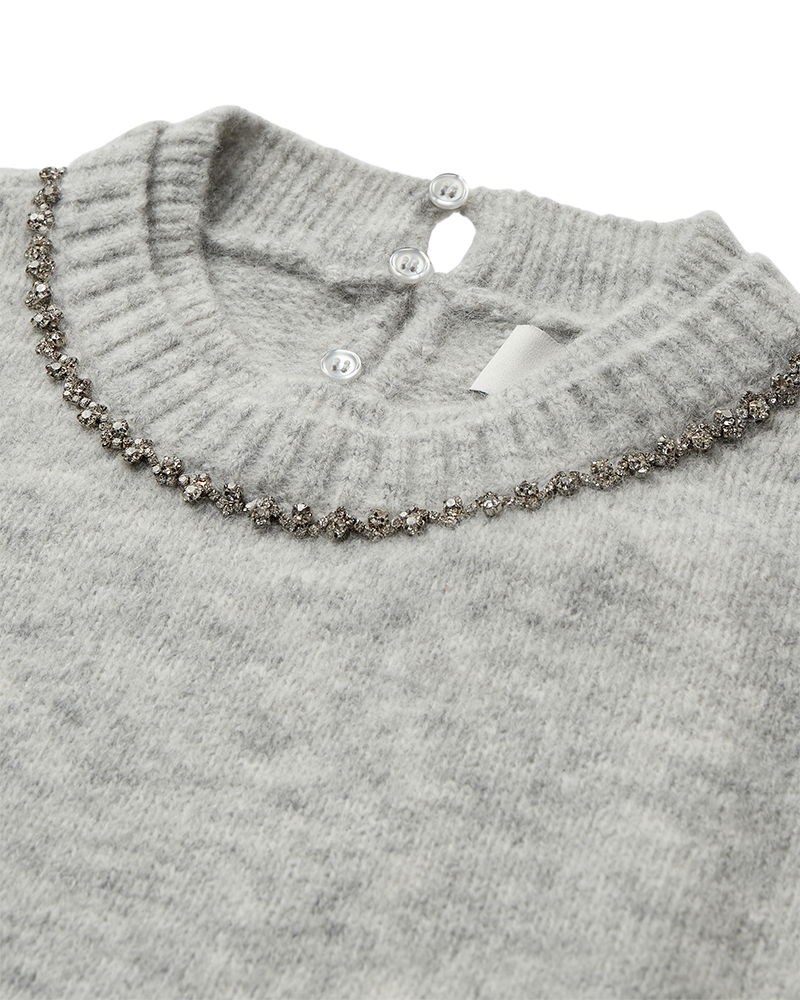 Cmibra - gebreide pullover in grijs