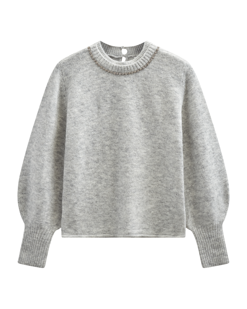 Cmibra - gebreide pullover in grijs