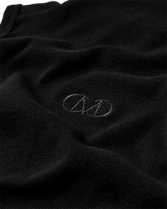 CMSIV - Top met geborduurd logo -detail in het zwart
