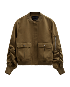 CMTAILOR - BOMBER JACKET IN GREEN