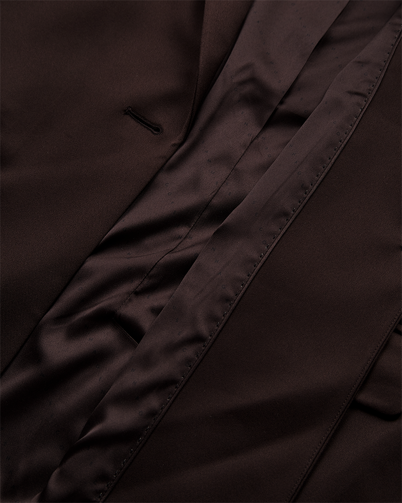 CMSHINE - BLAZER IN BROWN