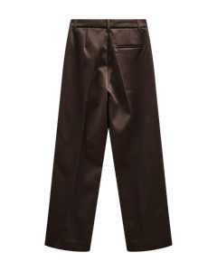 CMShine - broek met hoge taille in bruin