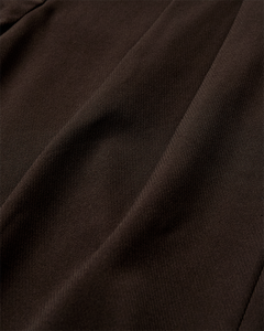 CMTAILOR - HIGH-WAISTED PANTS IN BROWN