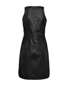 CMBARON - LEATHER DRESS IN BLACK