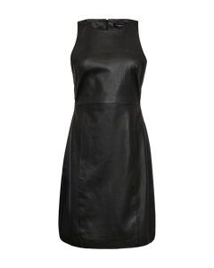 CMBARON - LEATHER DRESS IN BLACK