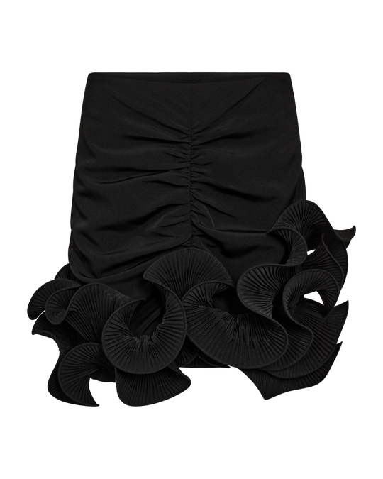 CMELLIE - SHORT SKIRT IN BLACK