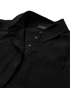 Cmmolly - shirt met kanten trim in zwart