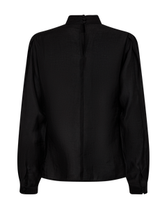 Cmmolly - blouse met ruches in zwart