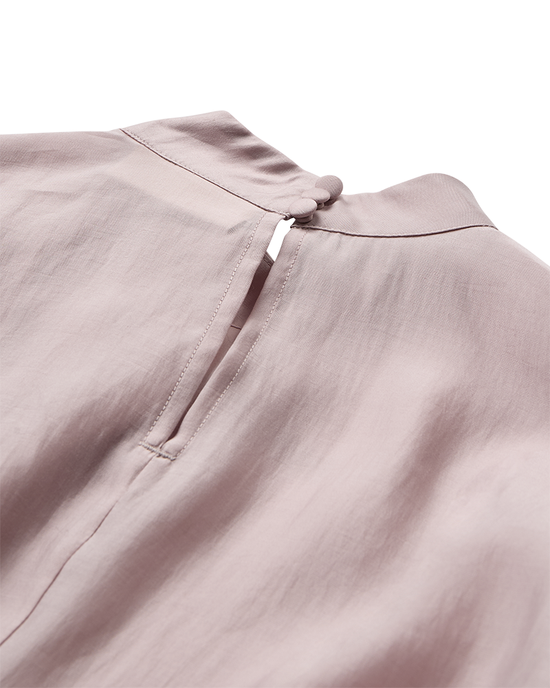 Cmmolly - blouse met ruches in paars