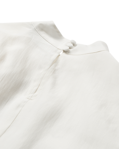 Cmmolly - Blouse met ruches in gebroken wit