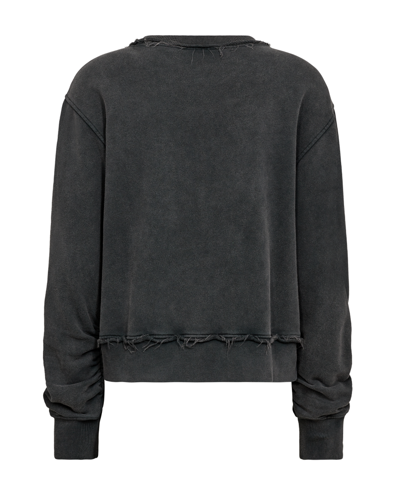 Cmroco - Sweatshirt met logo -details in grijs