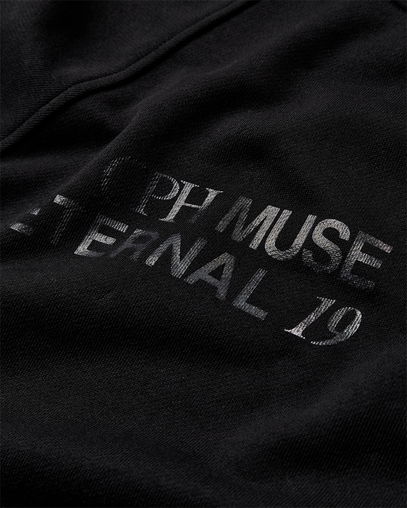CMROCO - Sweatshirt met zip -details in zwart