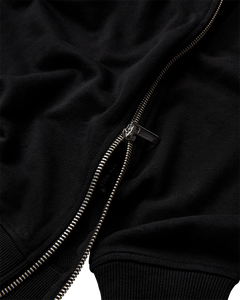 CMROCO - Sweatshirt met zip -details in zwart