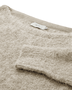 Cmlambi - gebreide pullover in beige