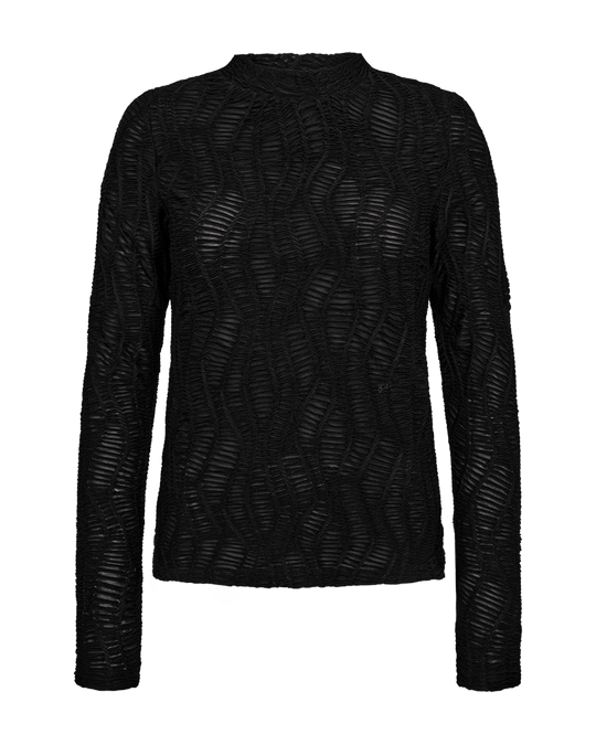 CMJERI - BLOUSE IN BLACK