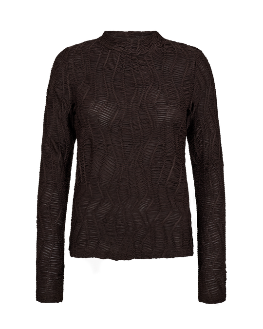 CMJERI - BLOUSE IN BROWN