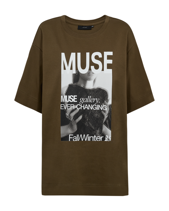CMMUSE - T-SHIRT IN GREEN