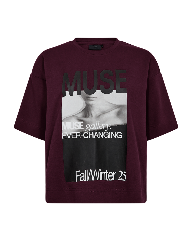 CMMUSE - T-SHIRT IN RED