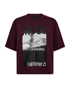 CMMUSE - T-SHIRT IN RED