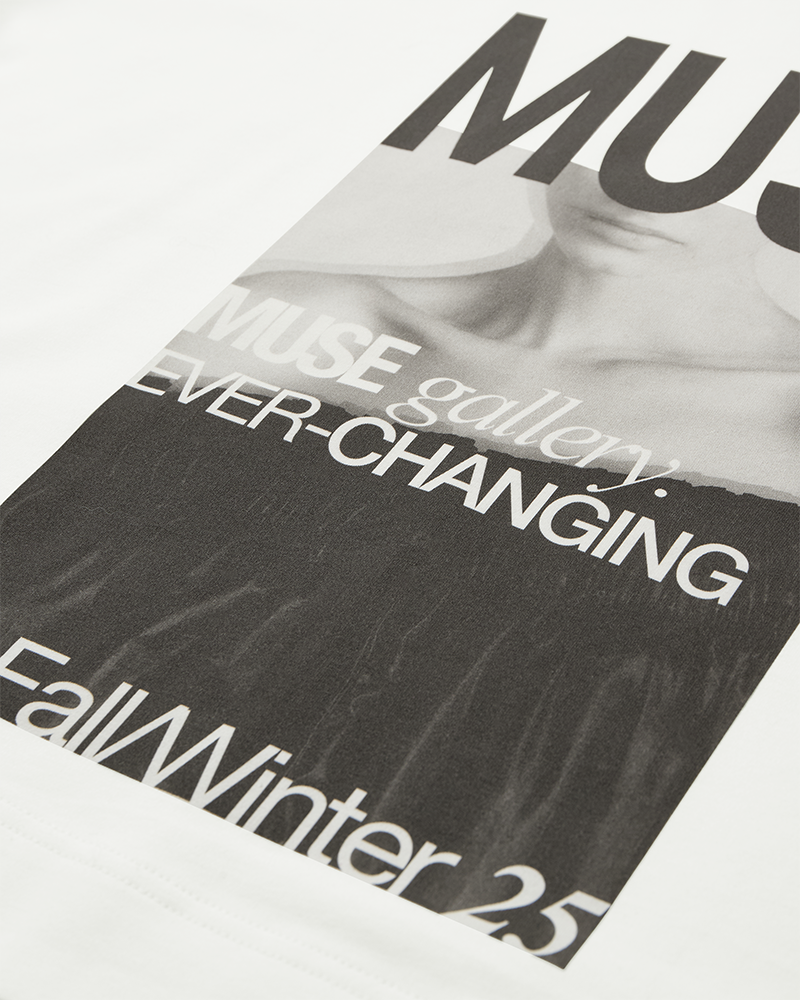 CMMUSE - T-SHIRT IN OFF-WHITE