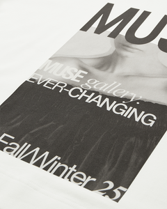 CMMUSE - T-SHIRT IN OFF-WHITE