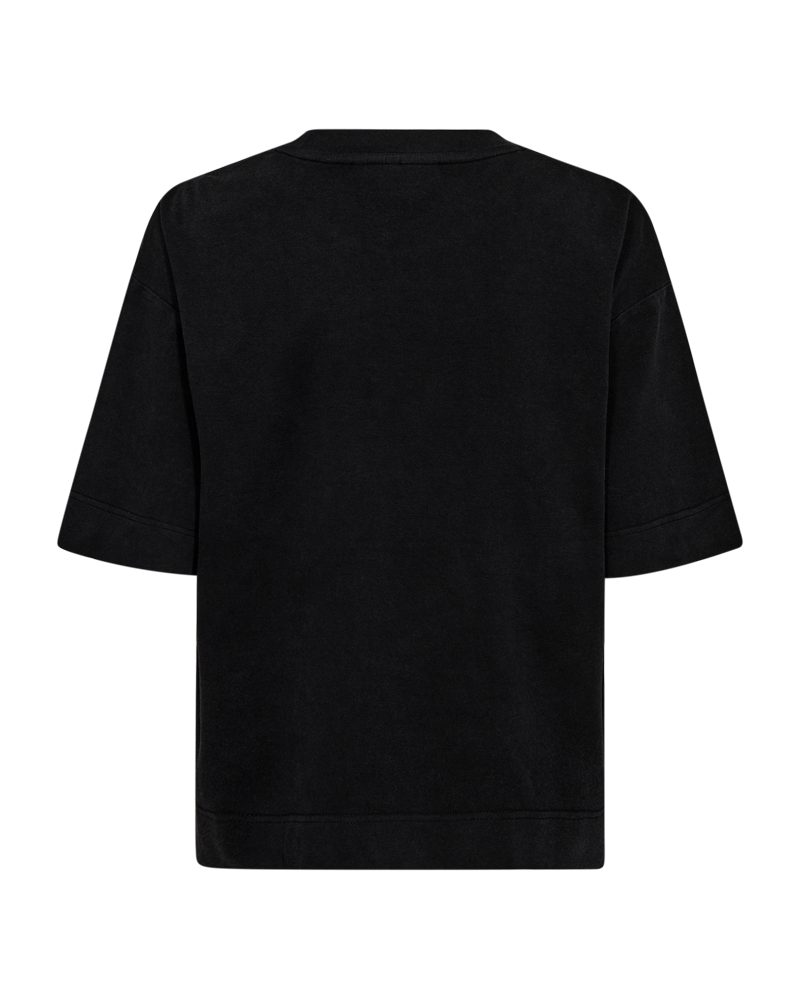 CMMUSE - T-SHIRT IN BLACK