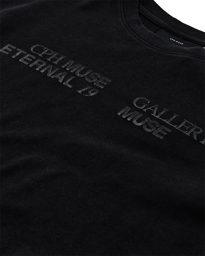 CMMUSE - T-SHIRT IN BLACK