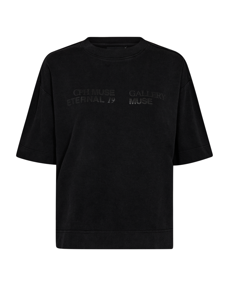 CMMUSE - T-SHIRT IN BLACK