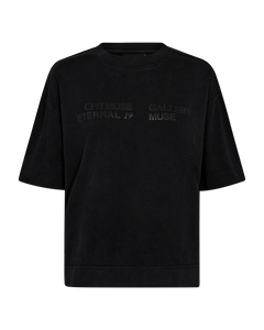 CMMUSE - T-SHIRT IN BLACK