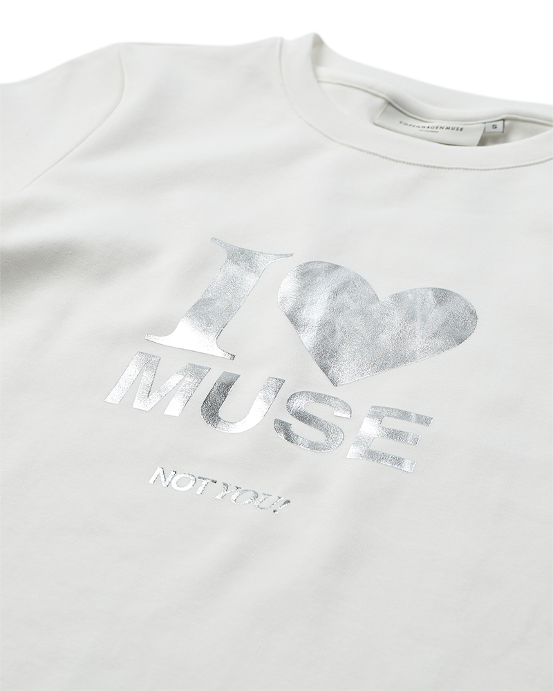 CMMUSE - T-SHIRT IN OFF-WHITE
