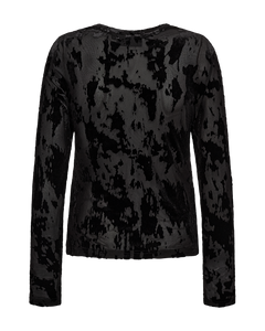 CMFLAME- LONG SLEEVE BLOUSE IN BLACK