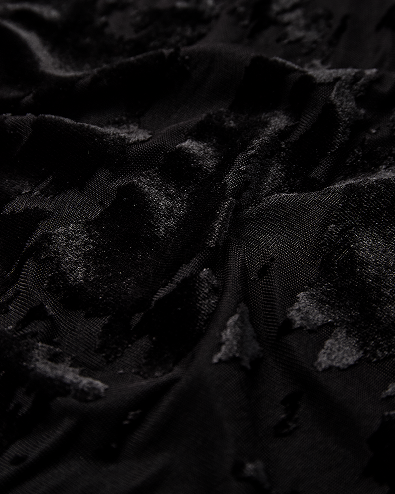 CMFLAME- LONG SLEEVE BLOUSE IN BLACK