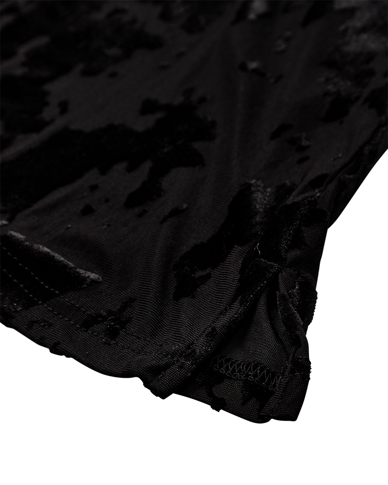 CMFLAME- LONG SLEEVE BLOUSE IN BLACK