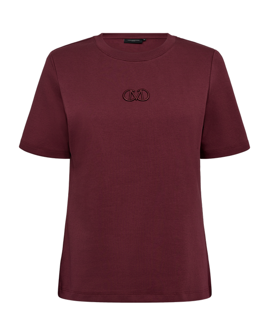 CMMUSE - SLIM FIT T-SHIRT IN RED