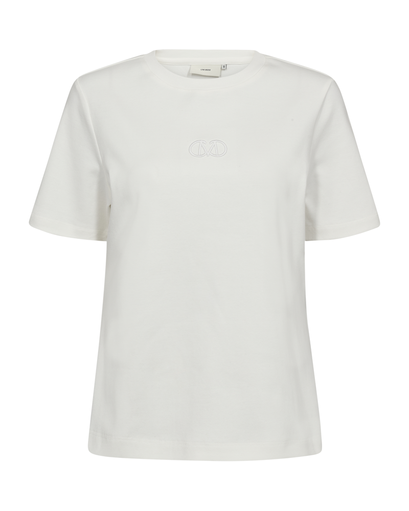 CMMUSE - T-SHIRT IN OFF-WHITE
