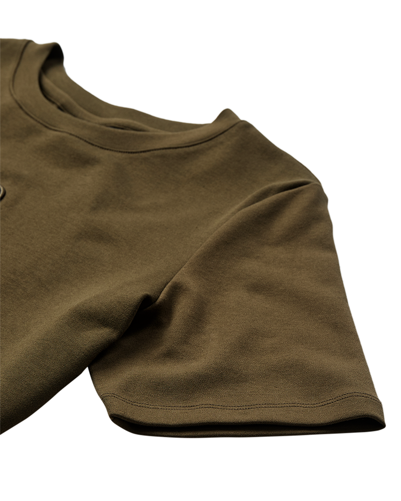 CMMUSE - T-SHIRT IN GREEN
