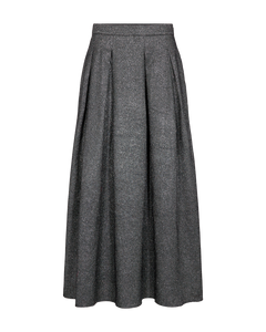 CMSHINMI - SKIRT WITH GLITTER IN BLACK