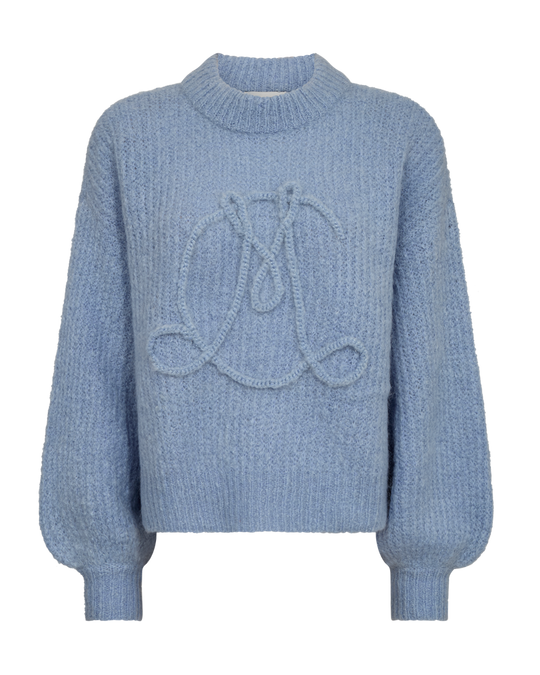 CMCOMFY - RIBBED PULLOVER IN BLUE