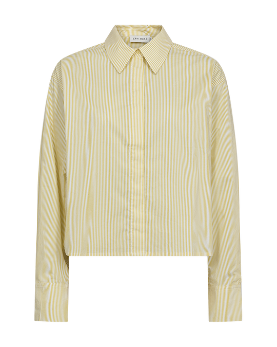 CMBLAIRE - CROPPED SHIRT IN YELLOW