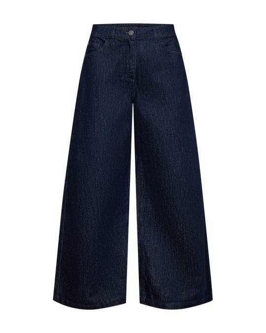 CMJALYNN - PANTS IN DENIM QUALITY IN BLUE