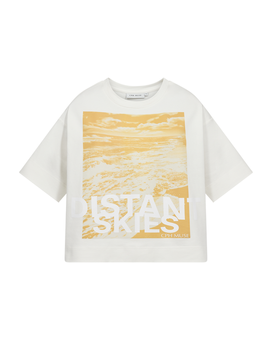 CMMUSE - T-SHIRT IN WHITE