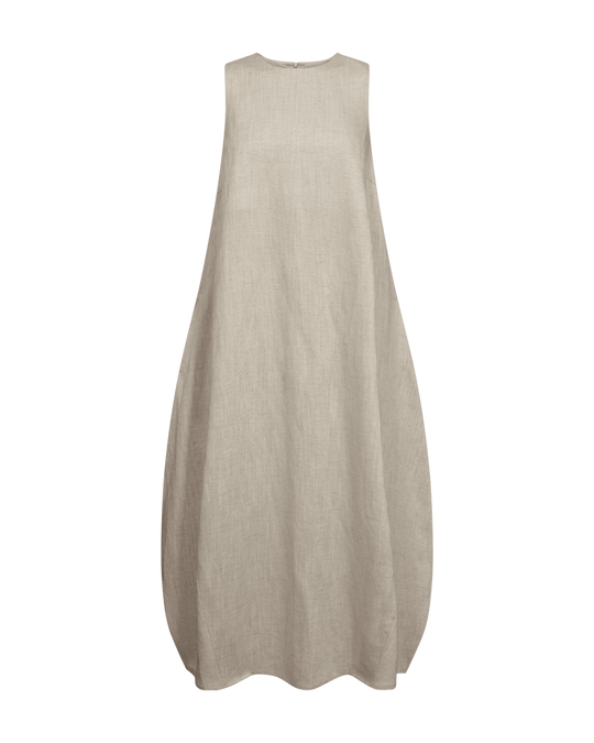 CMTENI - DRESS IN BEIGE