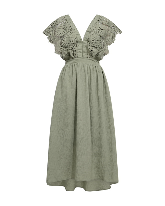 CMCOLE - DRESS IN GREEN